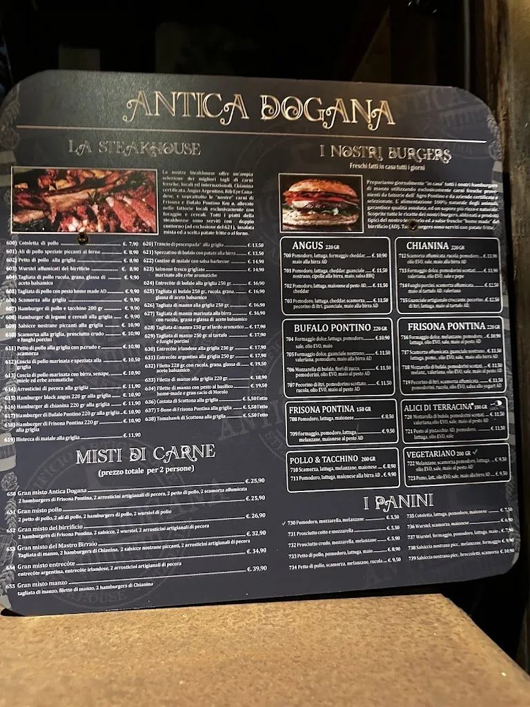 Menu_Antica Dogana_Terracina_image_1