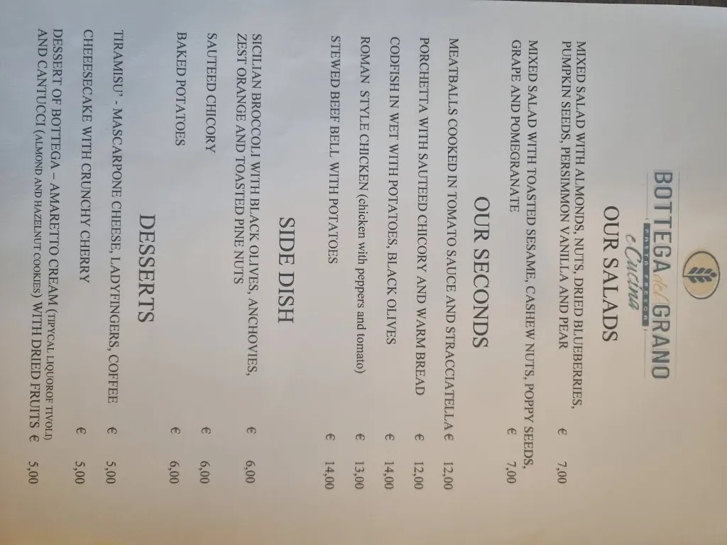 Menu_Bottega del Grano_Tivoli_image_4
