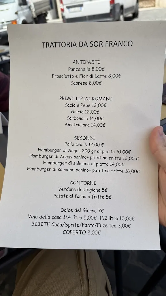 Zlatan Cilic_Trattoria da Sor Franco_Tivoli_review