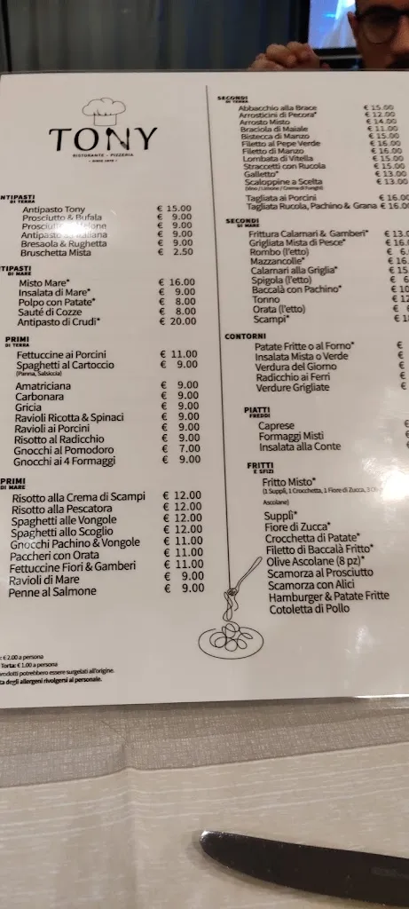 Menu_Tony Ristorante Pizzeria_Tor Lupara_image_3