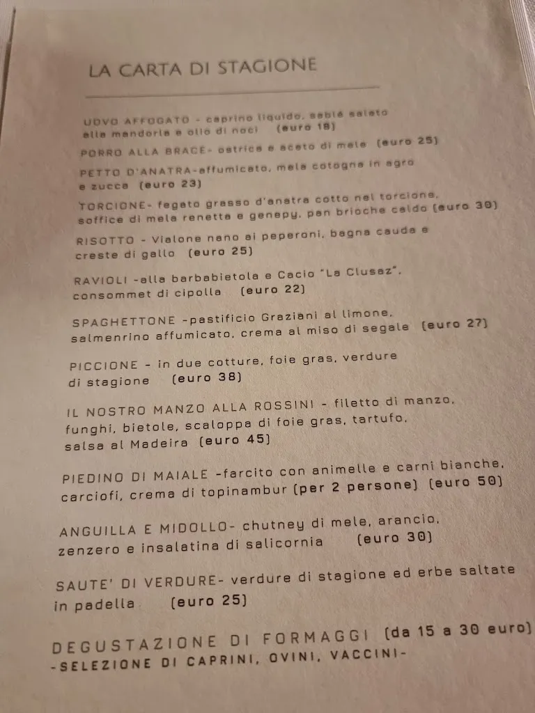 Menu_Locanda La Clusaz_Doues_image_1