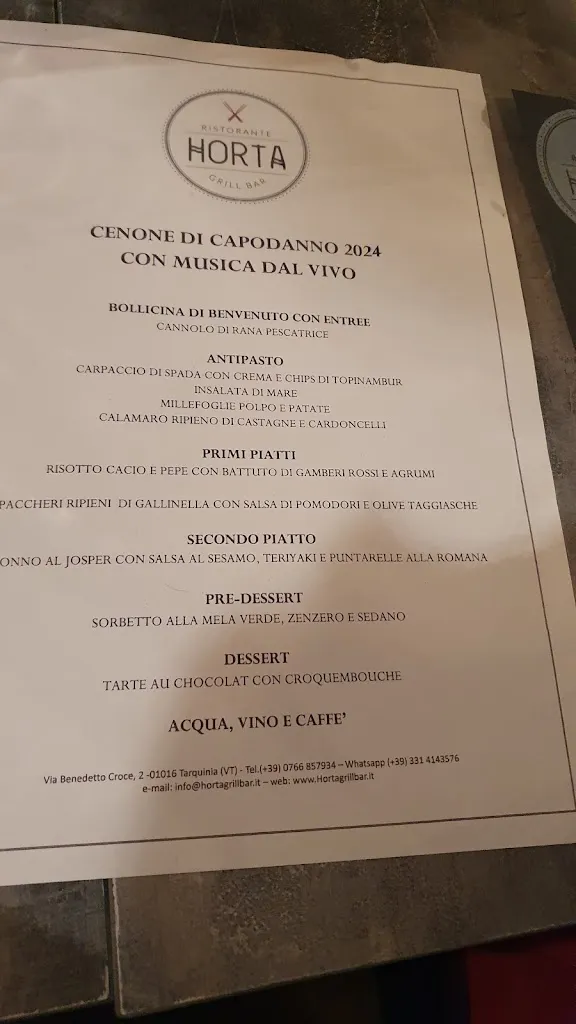 Menu_Horta Grill Bar_Tarquinia_image_1