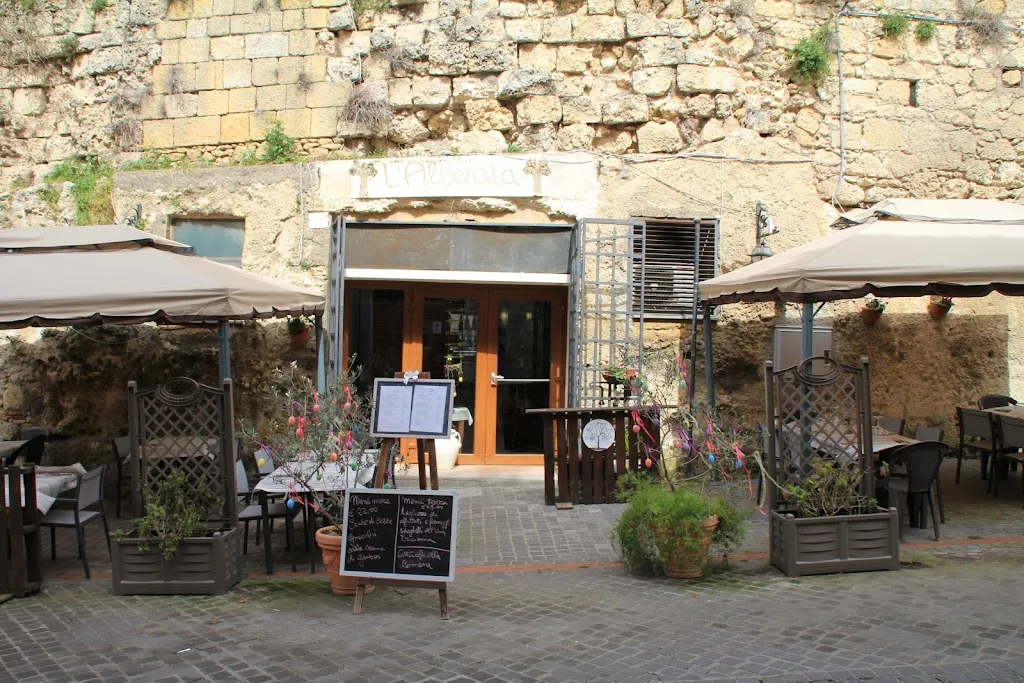 L' Alberata restaurant in Tarquinia
