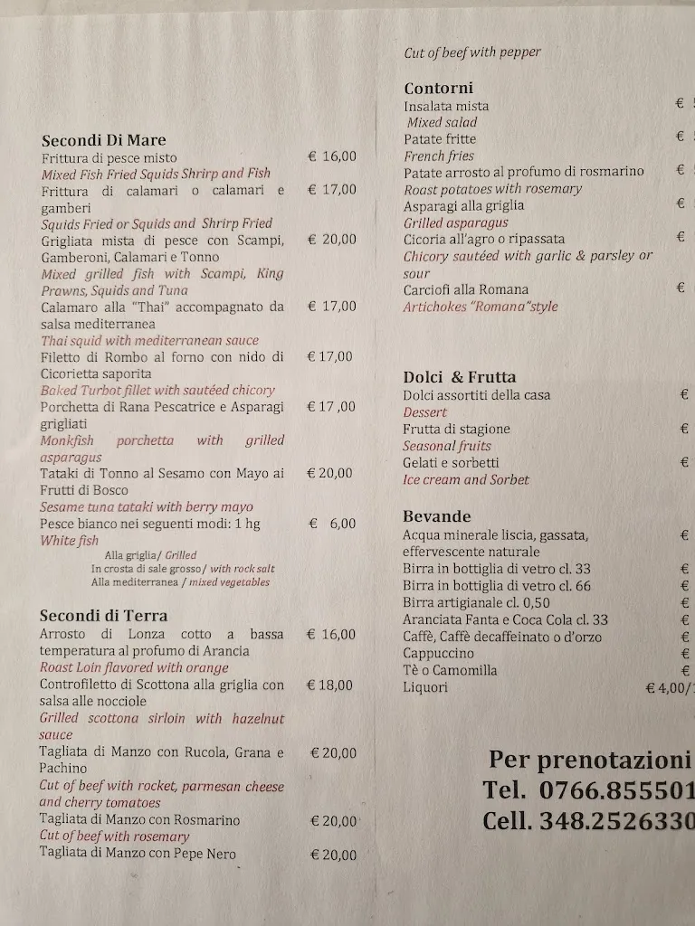 Menu_Arcadia Tarquinia_Tarquinia_image_3