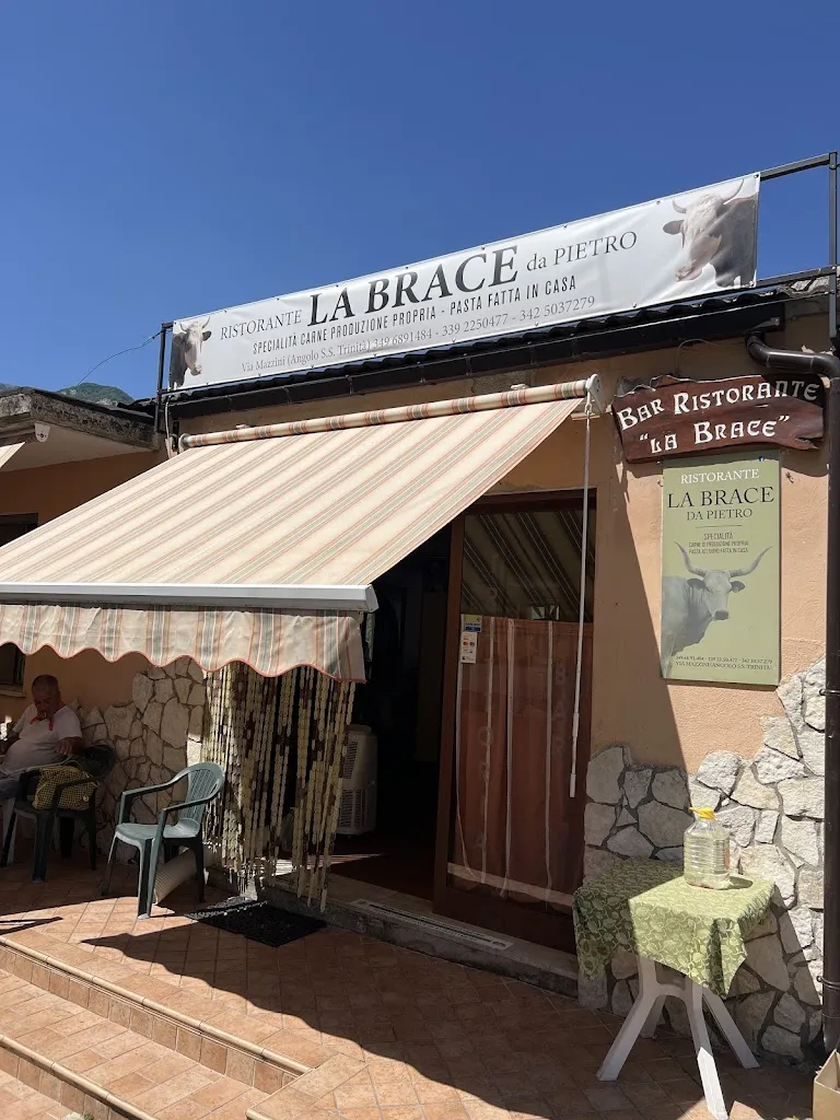 La Brace da Pietro restaurant in Vallepietra
