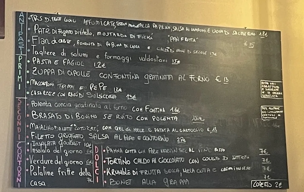 Menu_Trattoria Le Bourg_Fénis_image_1