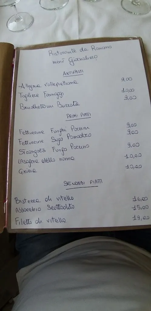 Menu_Ristorante Da Romano_Vallepietra_image_1