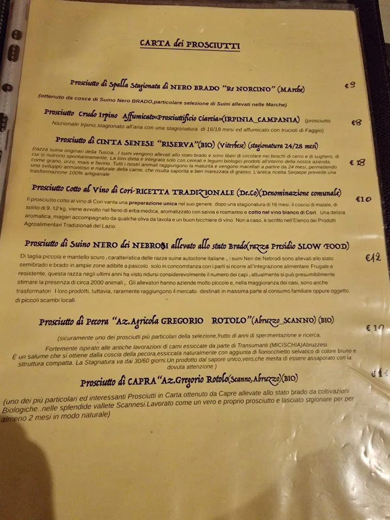 Menu_La Vecchia Taverna_Velletri_image_3