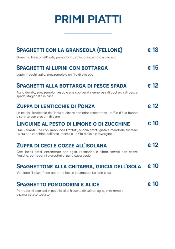Menu_Come Ponza_Velletri_image_1
