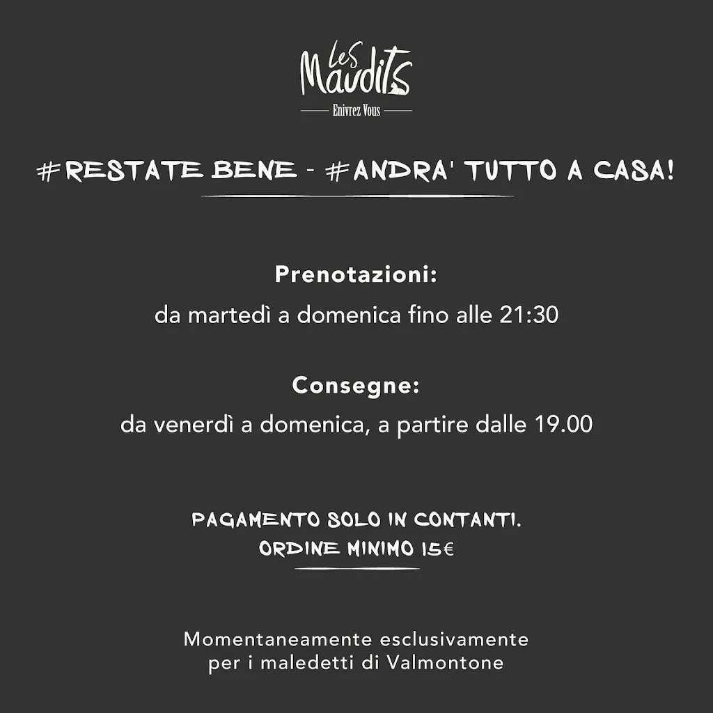 Menu_Les Maudits_Valmontone_image_4