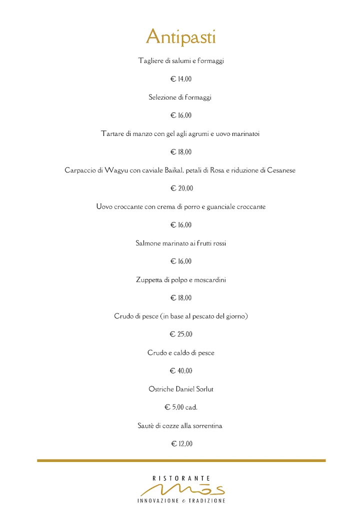 Menu_Mōs - Ristorante Valmontone_Valmontone_immagine_2