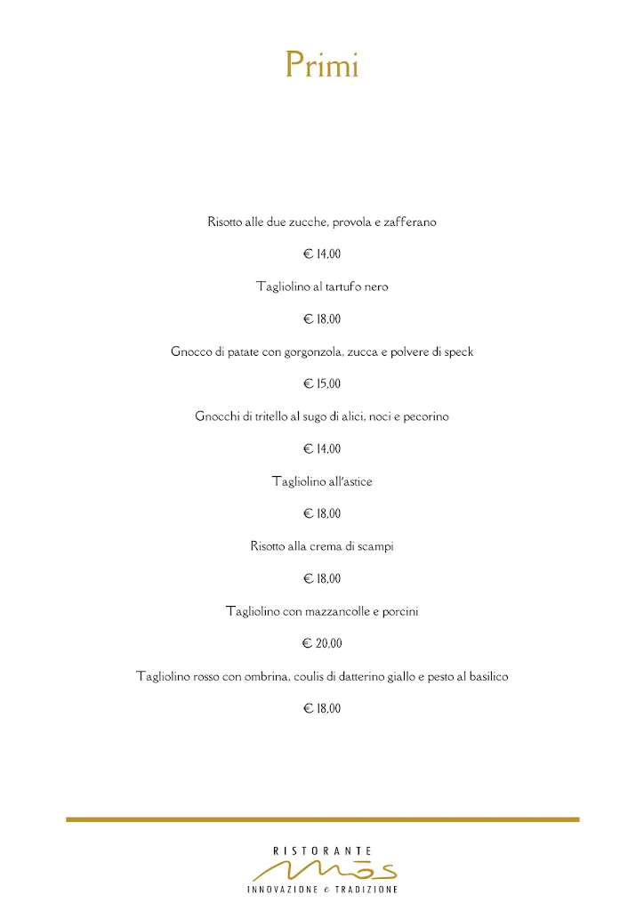 Menu_Mōs - Ristorante Valmontone_Valmontone_immagine_4