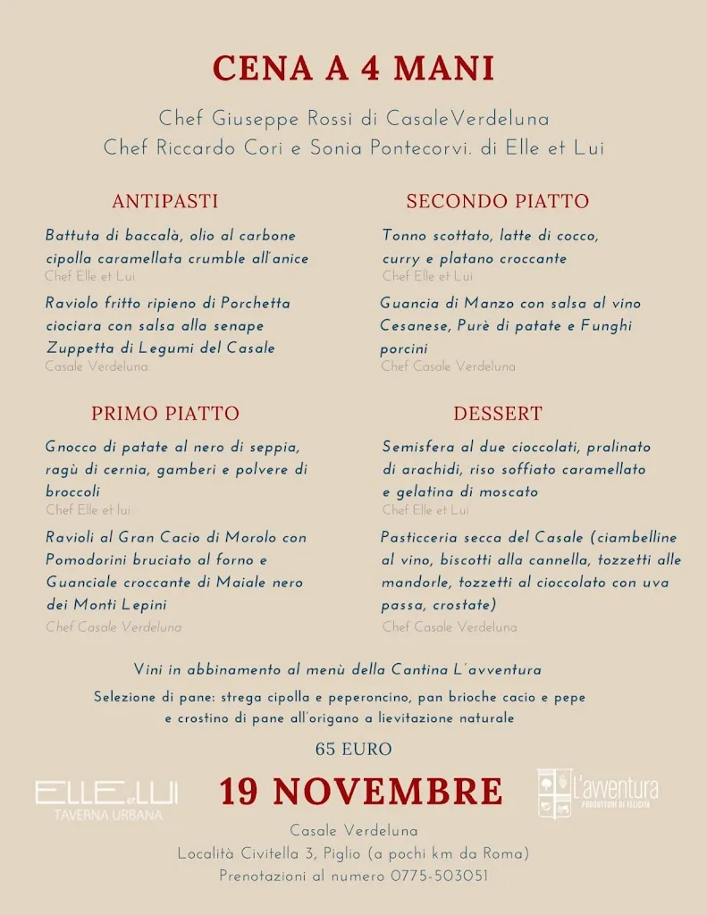 Menu_Ristorante Elle Et Lui Taverna Urbana_Valmontone_image_1