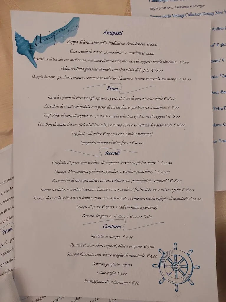 Menu_Ristorante Marisqueria_Ventotene_image_4