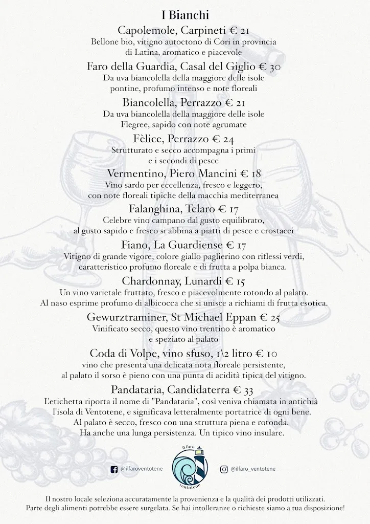 Menu_il Faro - Ventotene_Ventotene_image_2