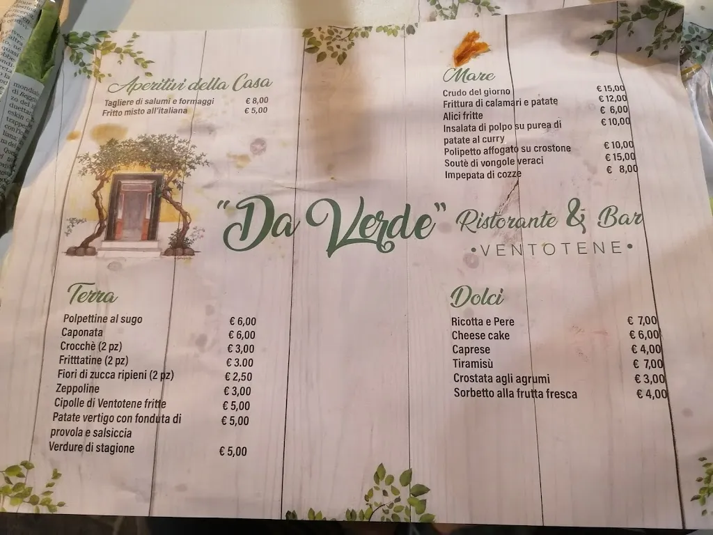 Menu_Da Verde Bar&Bistrot_Ventotene_image_1