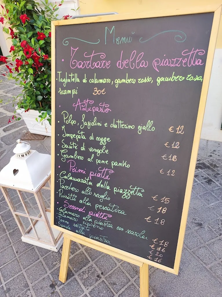 Menu_La Piazzetta Ventotene_Ventotene_immagine_3