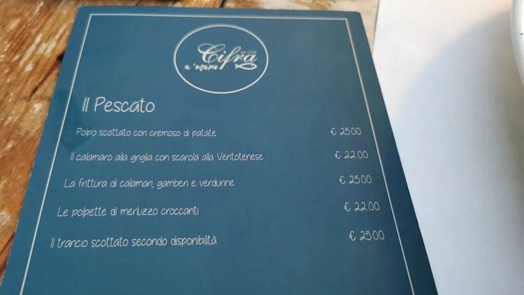 Menu_Cifra a mare_Ventotene_image_2