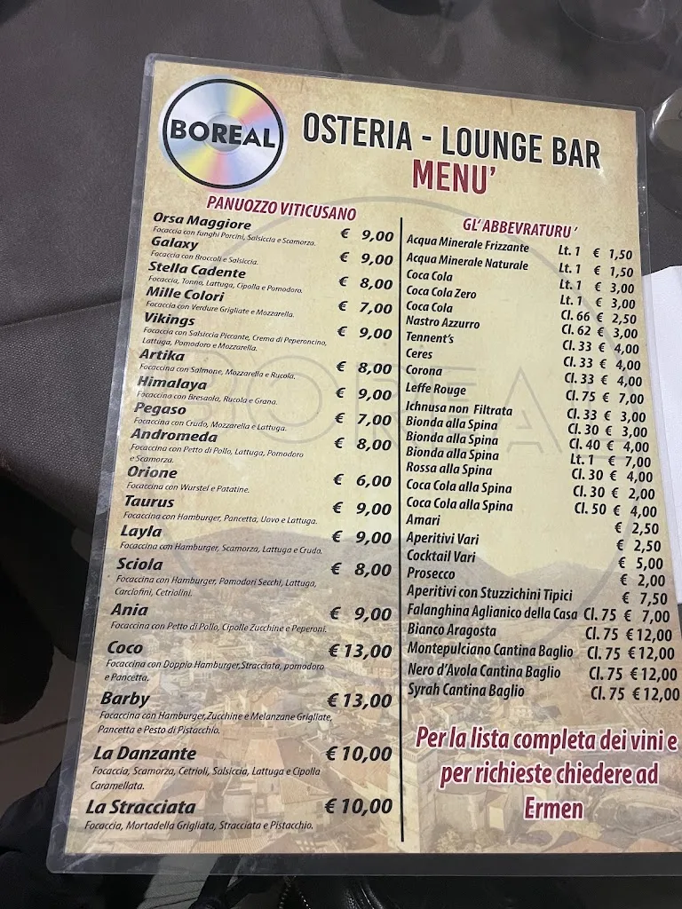 Menu_Boreal - Osteria Lounge Bar_Viticuso_image_1
