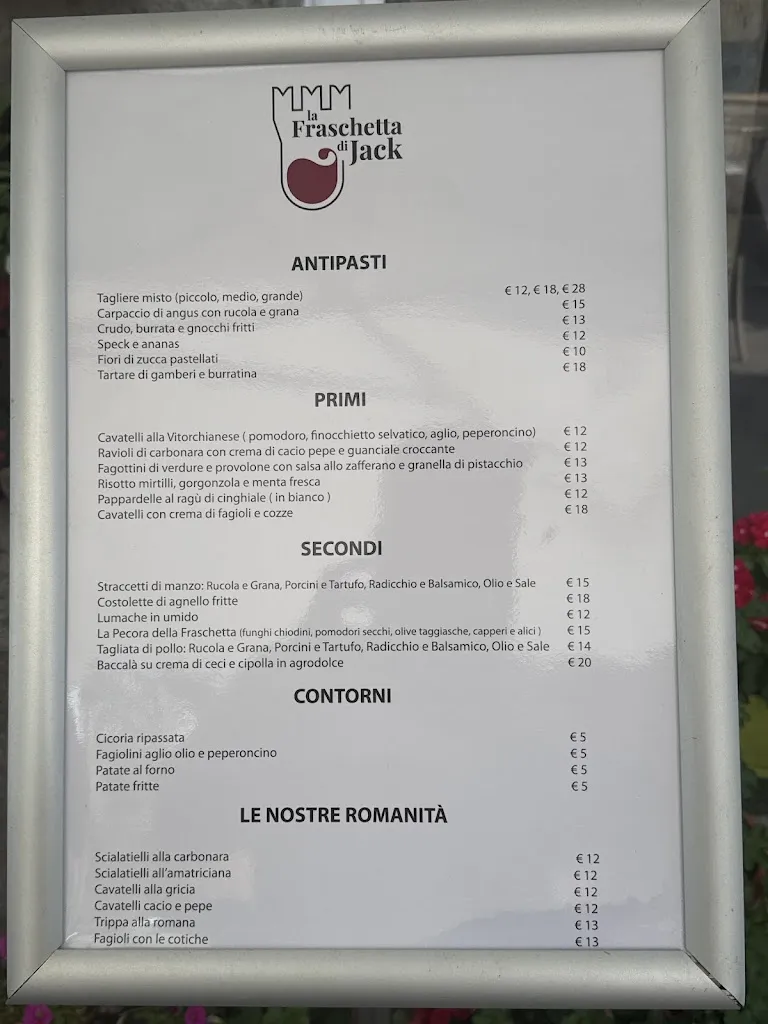 Menu_La Fraschetta Di Jack o Mela Stregata_Vitorchiano_immagine_1