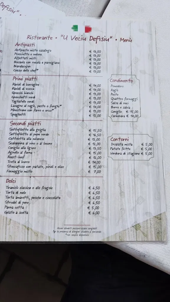 Menu_Ristorante U Veciu Defisiu_Airole_immagine_2