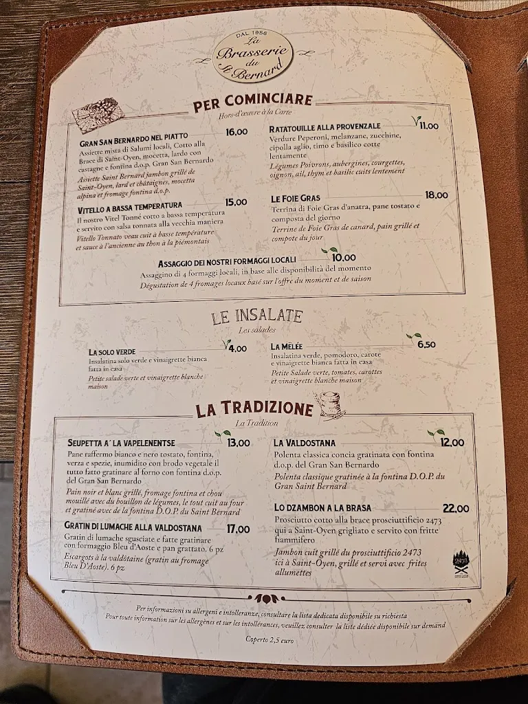Menu_Brasserie du Saint Bernard_Etroubles_image_3