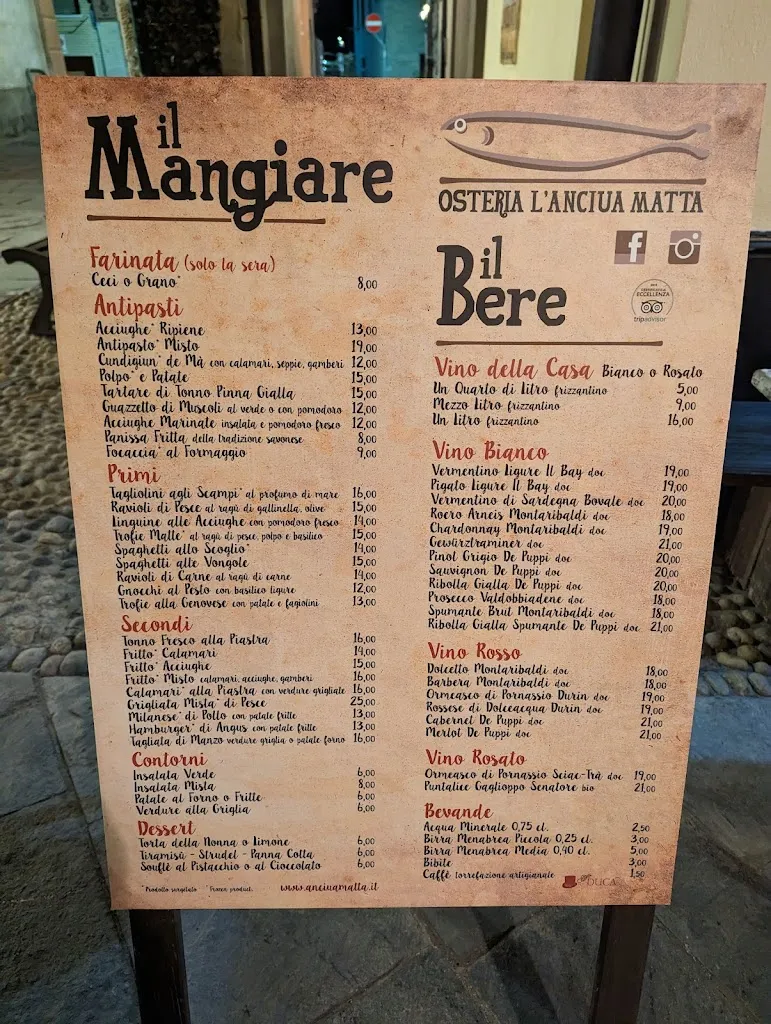 Menu_Osteria L'Anciua Matta_Albisola Superiore_image_4