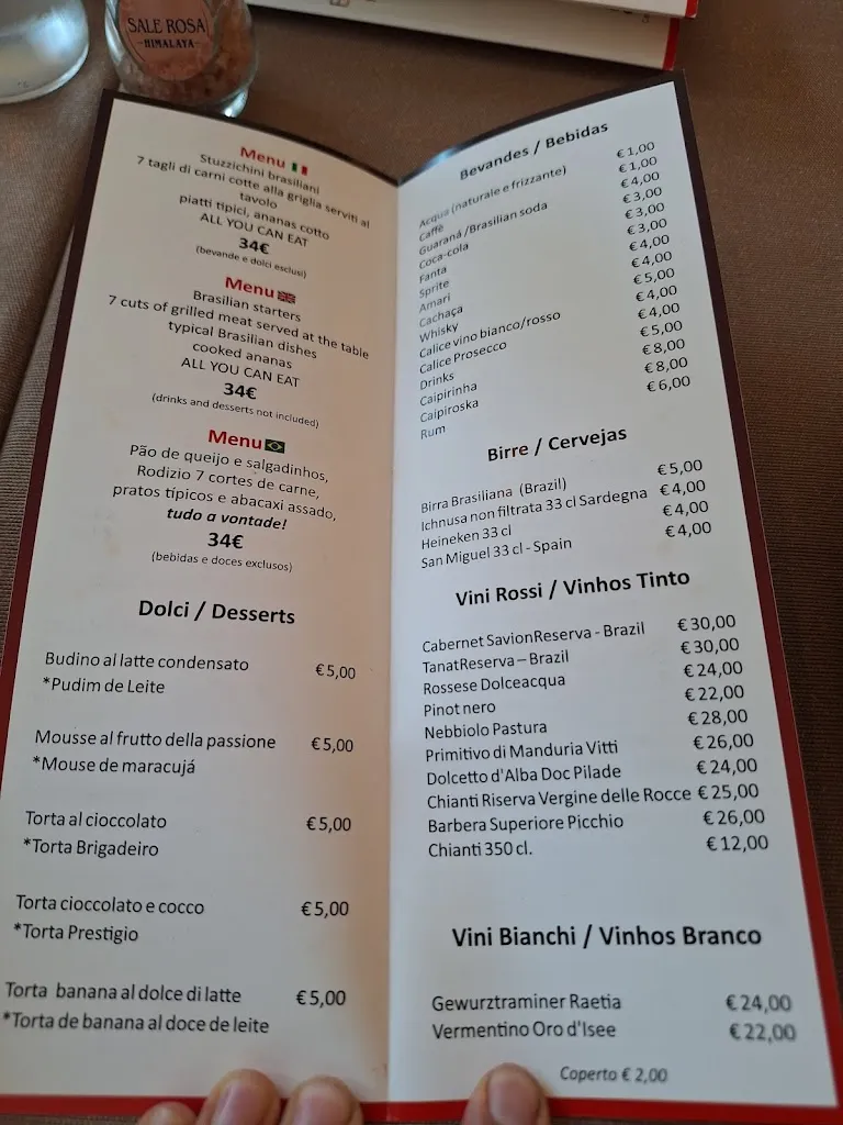 Menu_Brasa Brazil Ristorante Brasiliano_Albisola Superiore_image_1