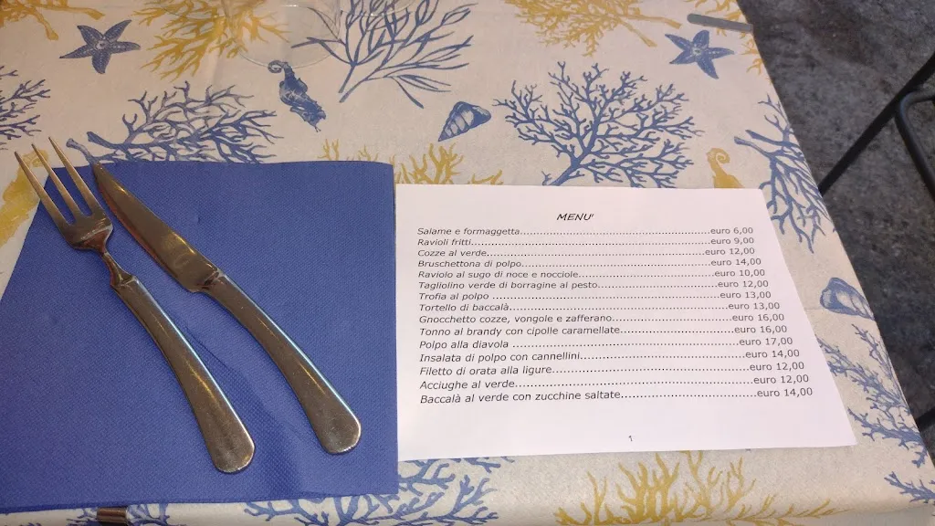 Menu_Trattoria In Ciassa Da Francesca_Albisola Superiore_image_1