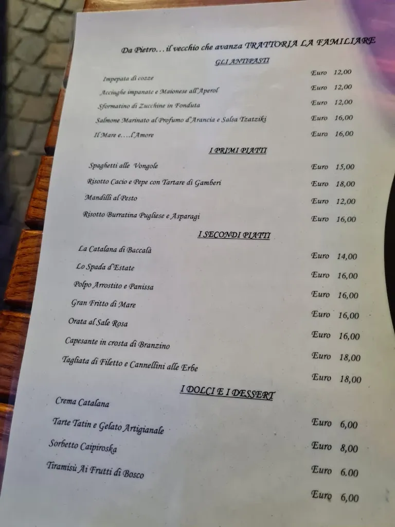 Menu_La Familiare_Albisola Superiore_immagine_4