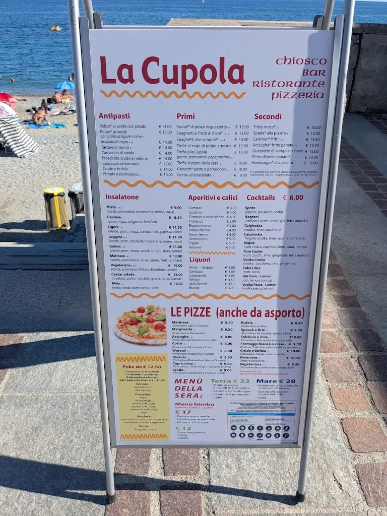 Menu_Chiosco La Cupola_Albisola Superiore_immagine_3