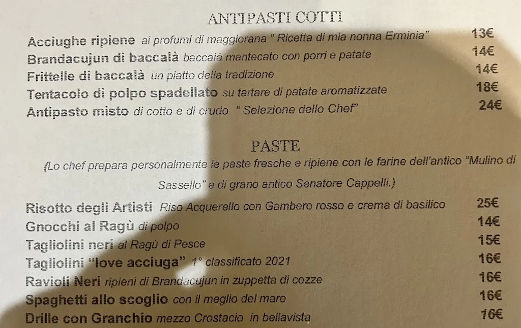 Menu_Osteria La Pescheria degli Artisti_Albisola Superiore_image_3