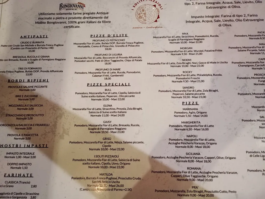 Menu_I Soliti Pizzaioli_Albisola Superiore_image_2