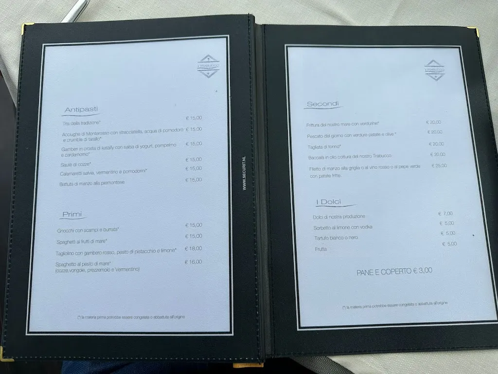 Menu_Ristorante Il Trabucco_Ameglia_image_1