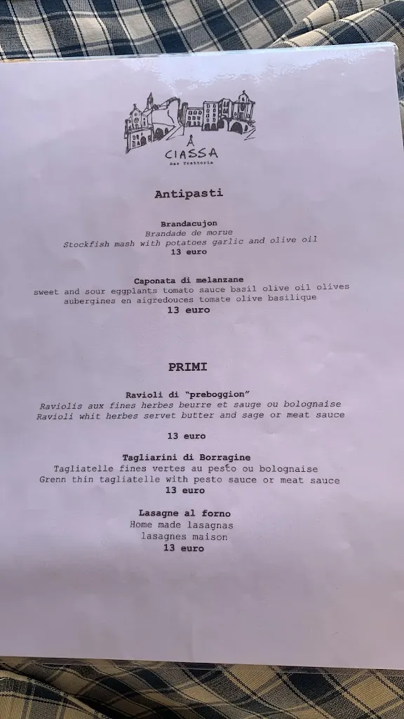 Menu_Trattoria Bar a Ciassa_Apricale_image_4