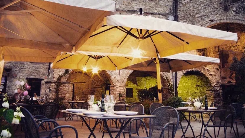 Trattoria Bar a Ciassa restaurant in Apricale