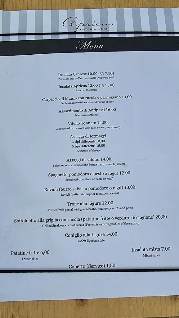 Menu_Apricus Osteria & Bar_Apricale_image_1