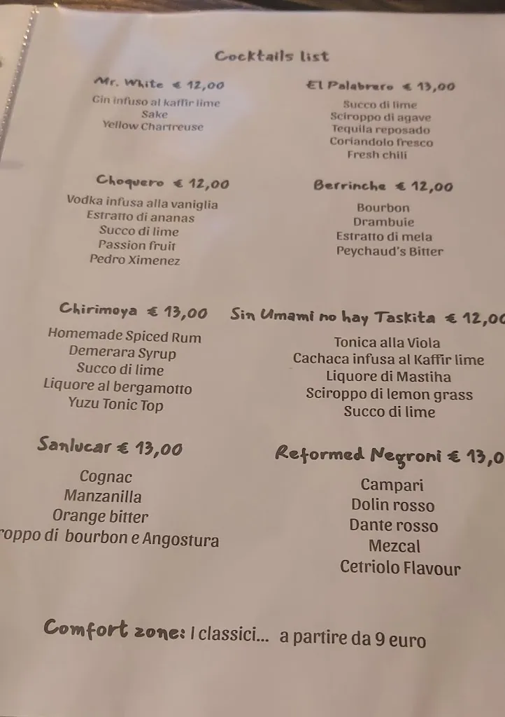 Menu_La Taskita Alassio_Alassio_image_1