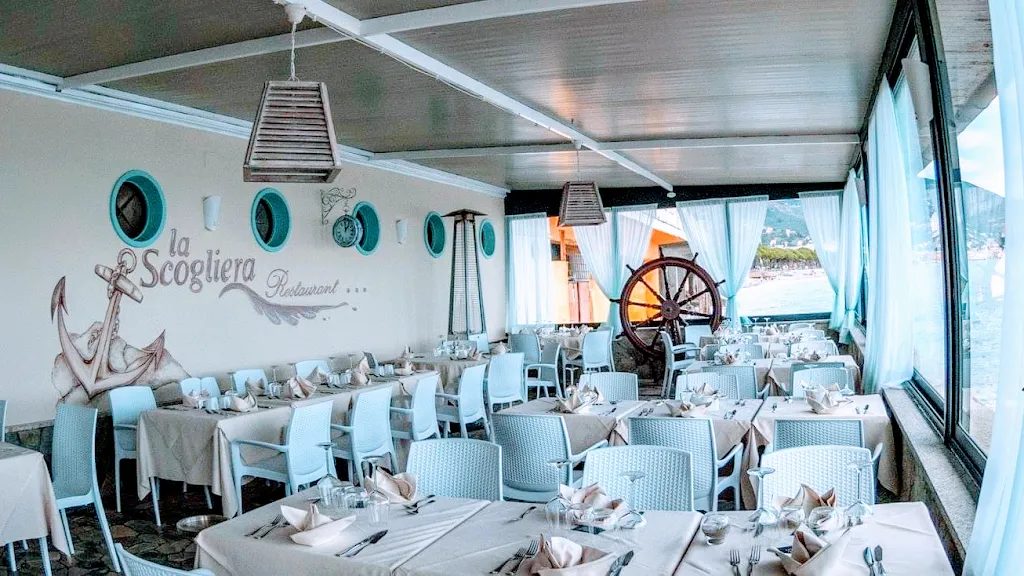 La Scogliera restaurant in Alassio