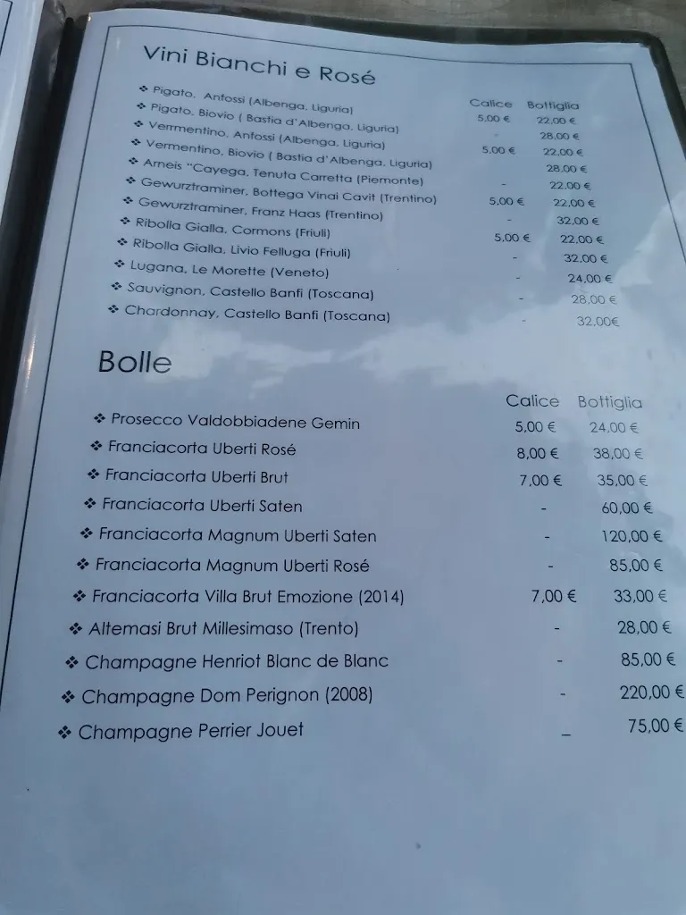 Menu_Atipico Ristorante Cruderia_Alassio_imagen_1