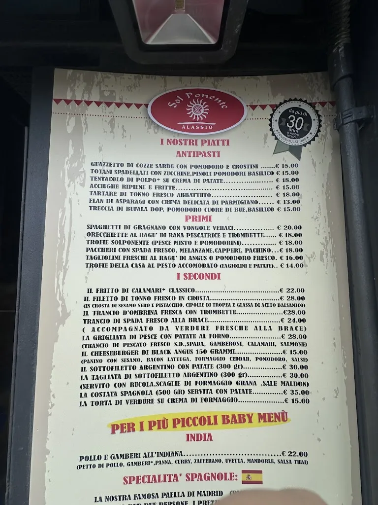 Menu_Ristorante Pizzeria Solponente_Alassio_image_1