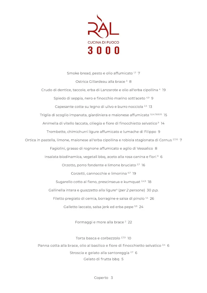 Menu_Ral 3000 - Cucina di fuoco_Alassio_image_4