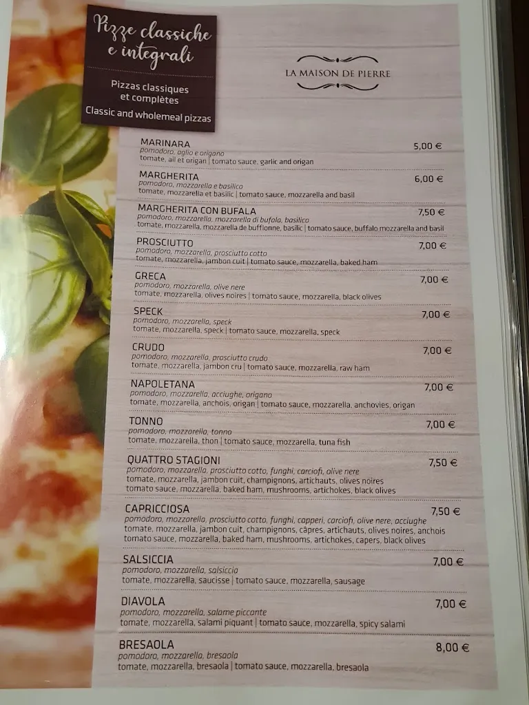 Menu_La Maison de Pierre_Gignod_image_3