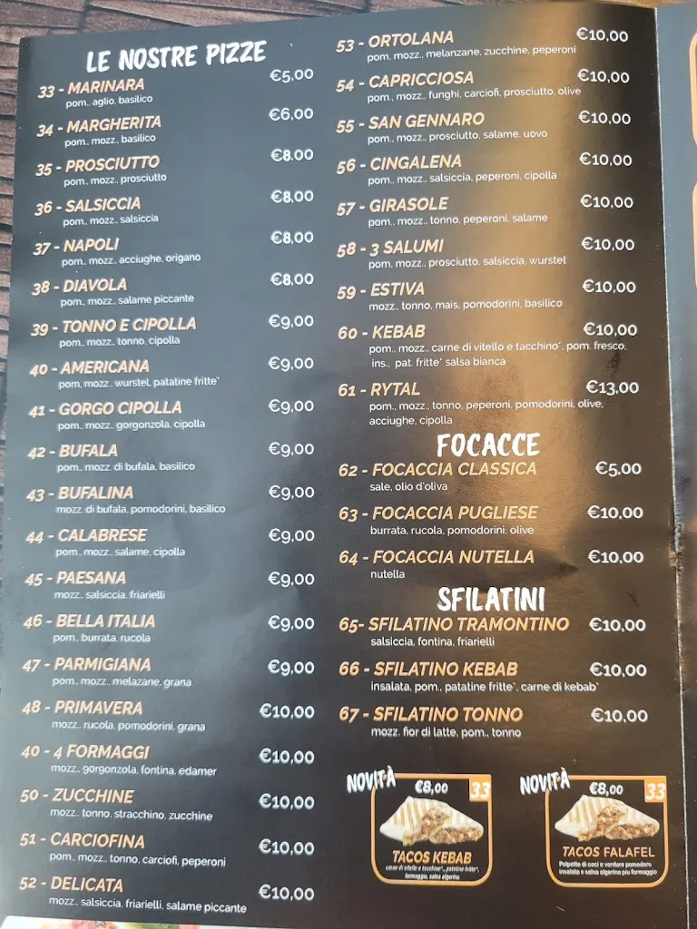 Menu_Pizza Kebab Alassio_Alassio_immagine_1