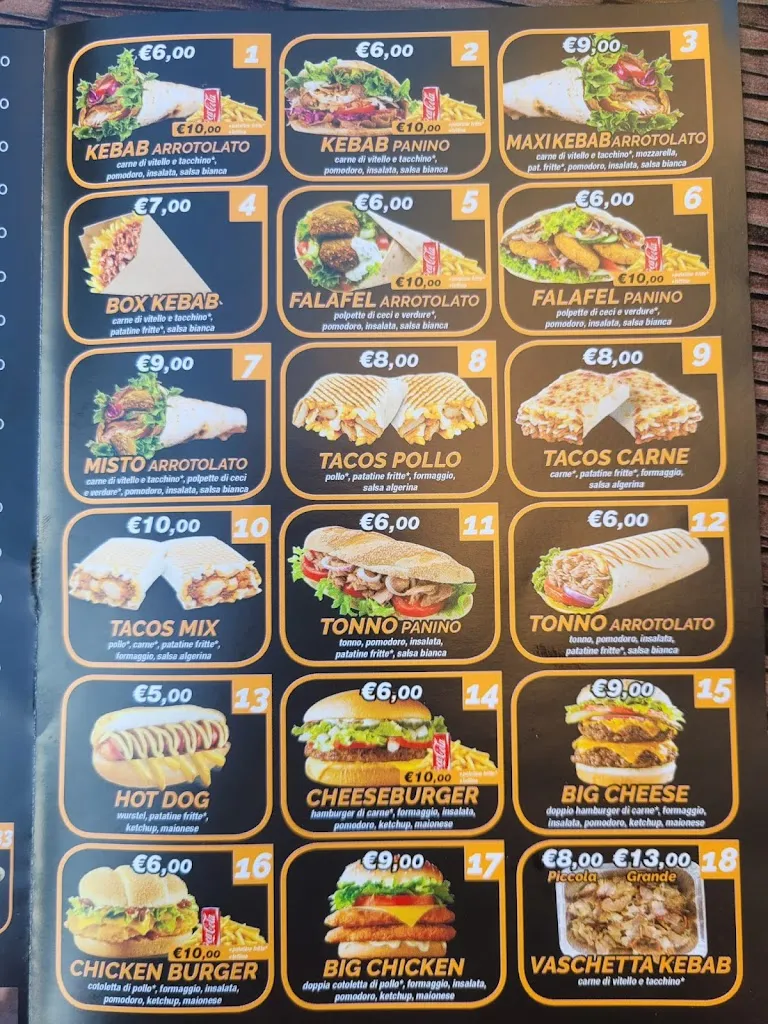 Menu_Pizza Kebab Alassio_Alassio_immagine_2