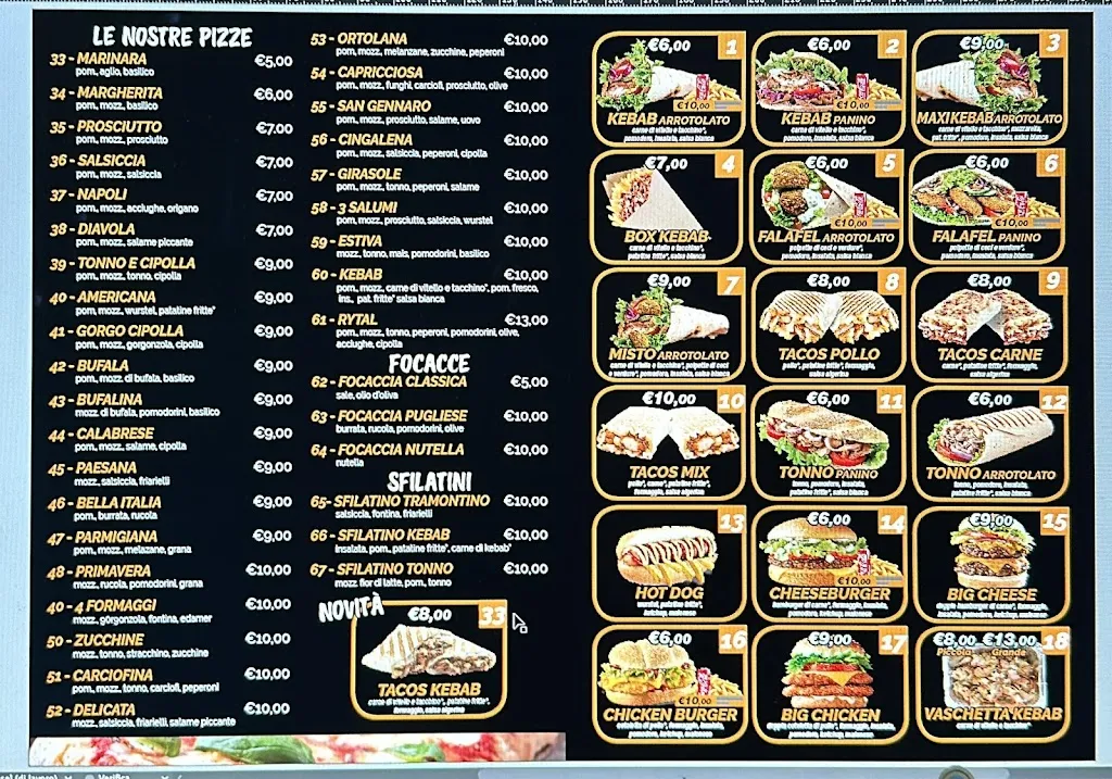 Menu_Pizza Kebab Alassio_Alassio_immagine_3