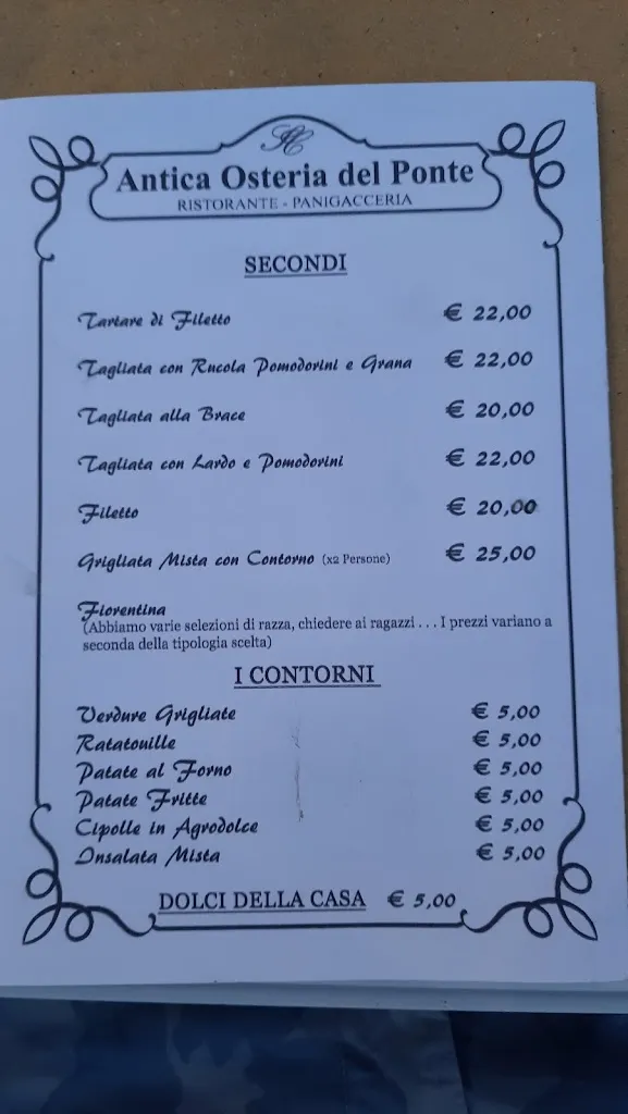 Menu_Antica Osteria Del Ponte_Arcola_image_1
