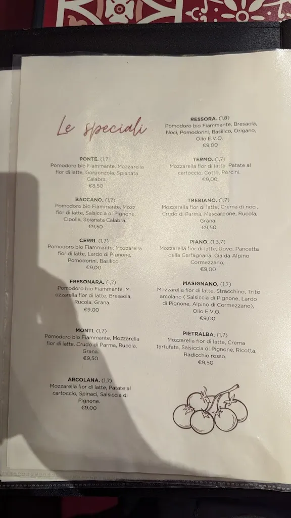 Menu_Pizzeria L’Arcolana_Arcola_image_1