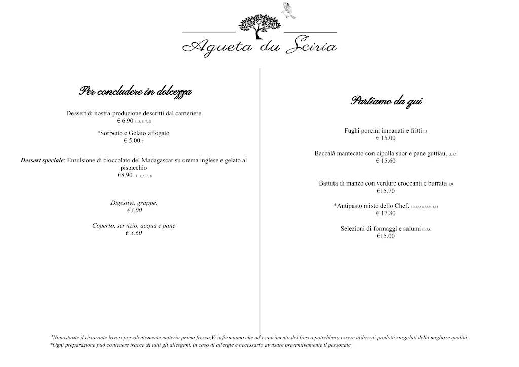 Menu_Ristorante Agueta du Sciria_Arenzano_image_2