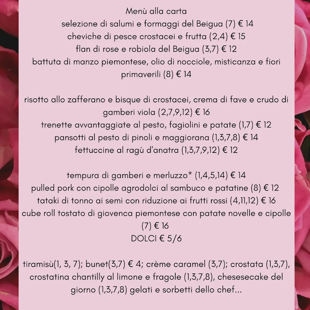 Menu_Tui Bistrot, Cocktail & Bed_Arenzano_image_1